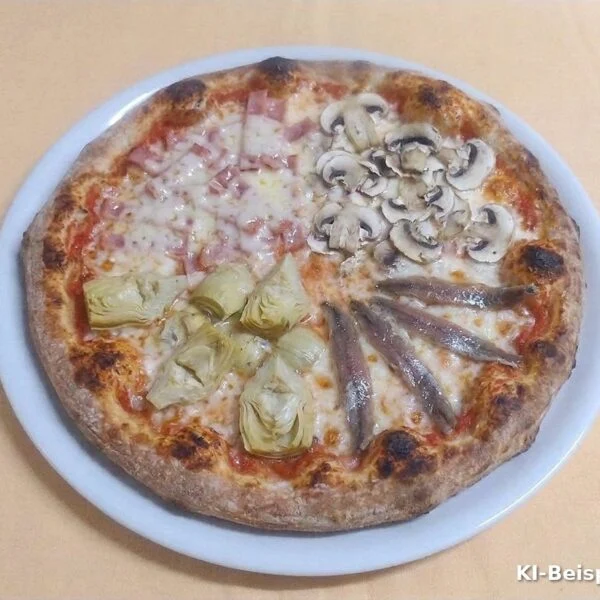 Pizza Quattro Stagioni – La Pergola Nürnberg