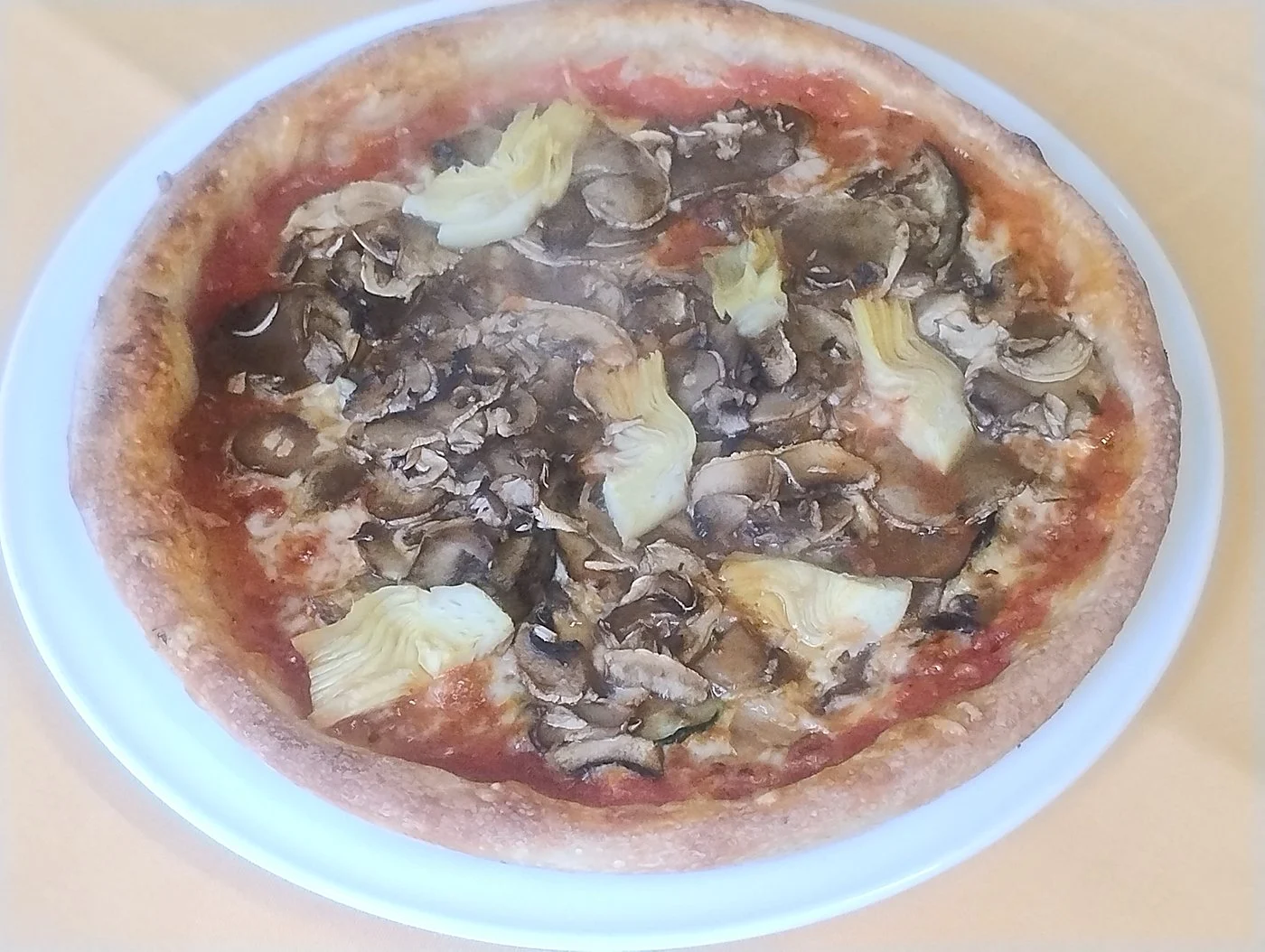 Pizza Vegetariana vegan – La Pergola Nürnberg